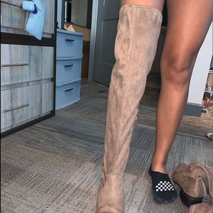Thigh High Brown Madden Girl Boots